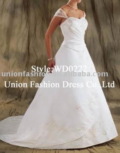 bridal gown