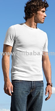 Men`s Round Neck White T-Shirts (MEN `S шею белые футболки)