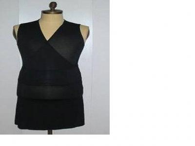 Ladies Black Sleeveless Dress (Black Ladies Sans manches)
