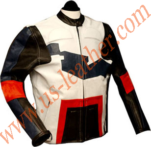 Motorbike Leather Jacket (Motorrad Lederjacke)