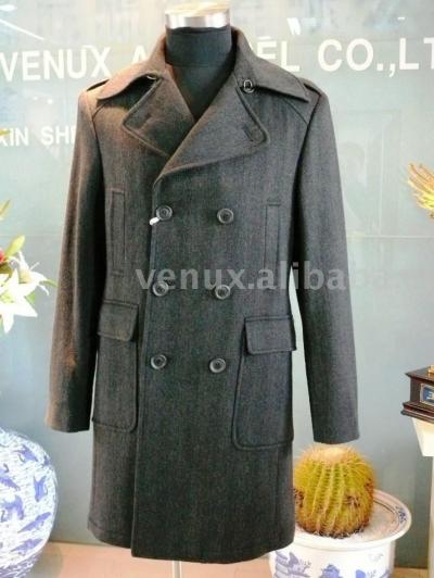 Men`s Wool Overcoat (Men`s Wool Overcoat)