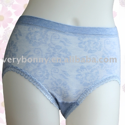 Jacquard Seamless Printed Lace Briefs (Jacquard Seamless Printed Lace Briefs)