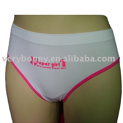 Seamless Briefs with Jacquard/printed Logo (Seamless Briefs with Jacquard/printed Logo)