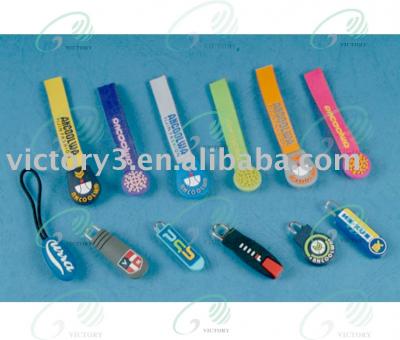 PVC zipper puller