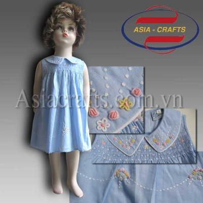 Hand Smocked Dress For Children, Unique And Creative