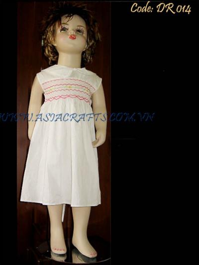 Children Dress With Hand-Embroidery-Dr 014 (Kinder Kleid mit Hand-Stickerei-Dr 014)