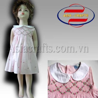 Lovely Smock Dress For Children From Asia-Crafts (Lovely Блуза Платье для детей из Азиатско-Ремесла)