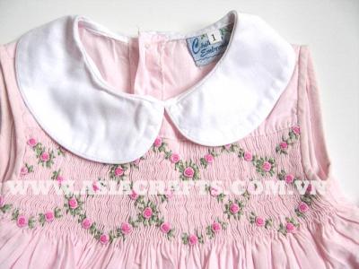 Lovely Smock Dress For Baby From Asia-Crafts (Lovely Блуза Платье для ребенка из Азиатско-Ремесла)