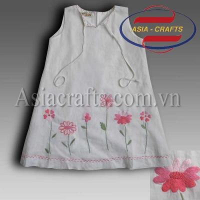 Lovely Embroidery Dress For Children`s