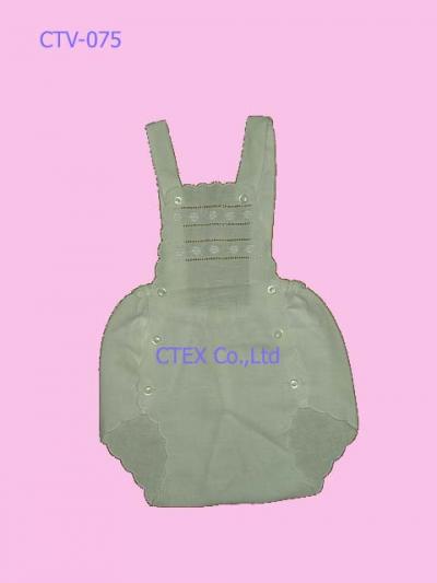Embroidered shortal for infant