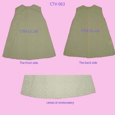 Embroidered clothing for infant
