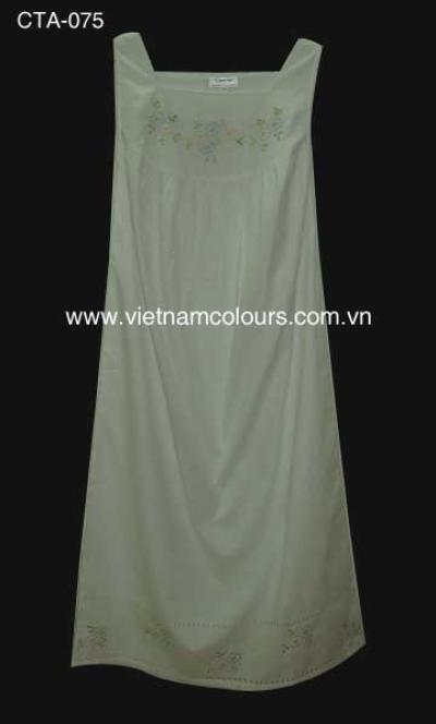 Embroidered Cotton Dress (Robe brodée en coton)