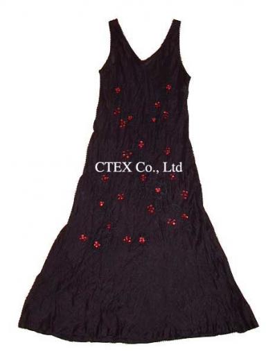 Beaded Silk Dress (Шелковое платье из бисера)