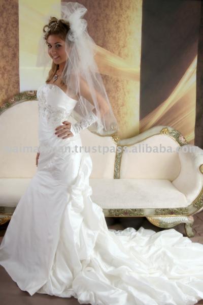 Wedding Gowns N001 With Underskirt
