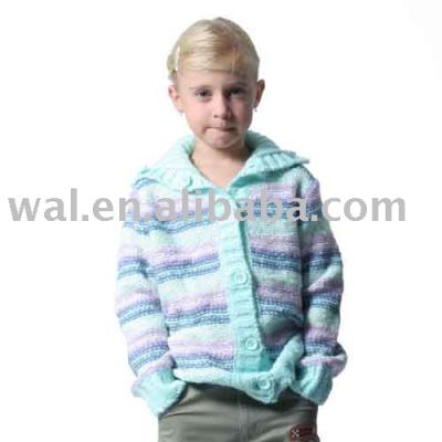 Children`s Mohair and Acrylic Cardigan (Children`s Mohair and Acrylic Cardigan)