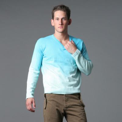 Tie-Dyed Men`s 100% Cotton Pullover (Tie-Dyed Men`s 100% Cotton Pullover)