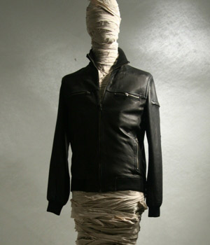 Men`s Lamb Leather Washed Coat
