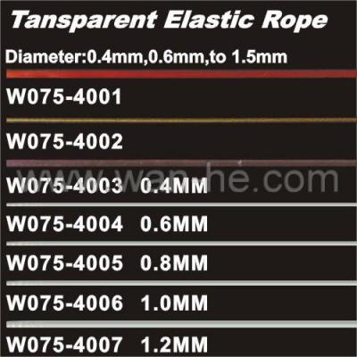 transparent elastic rope (transparent elastic rope)
