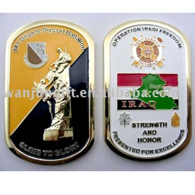 metal badge (металлический знак)