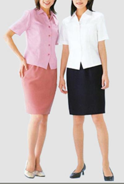 ladies` shirt, short sleeve shirt, (ladies` shirt, short sleeve shirt,)