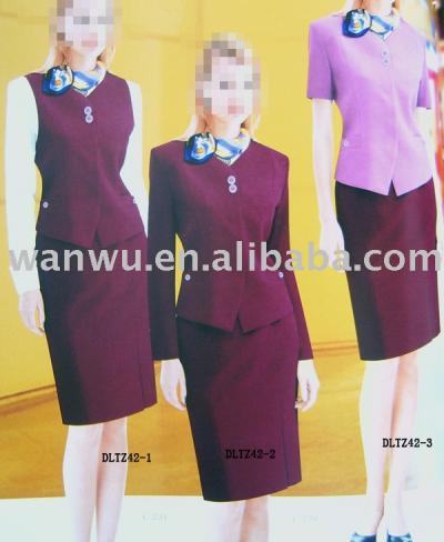 uniform,ladies` suits,worker wear,working uniform,working wear,suits,skirts,coat (uniforme, Mesdames `costumes, robes de travailleur, de travail uniforme, de trav)