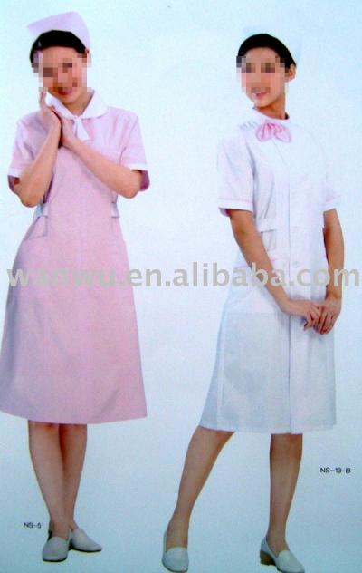 nurse` uniform,medical uniform,hospital clothes (`uniforme d`infirmière, uniforme médicaux, hospitaliers vêtements)