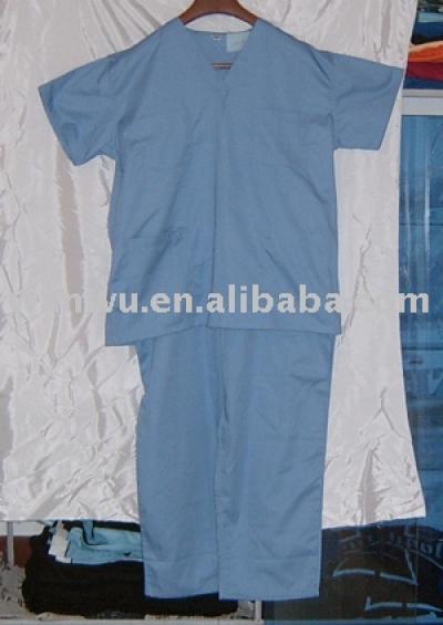 doctor`s clothes,nurse` uniform,medical uniform,hospital clothes,lab coat.scrub (Arzt `s Kleidung, Krankenschwester" einheitliche, medizinische Uniform, Kle)