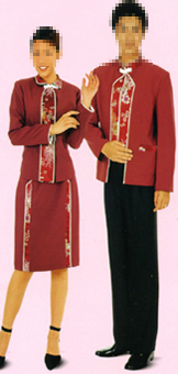 ginshop uniform for waiter (ginshop uniforme de garçon de café)