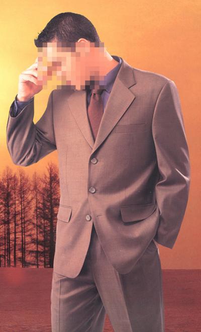 men`s suit (Men `s Anzug)