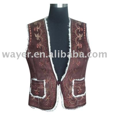 fake fur vest