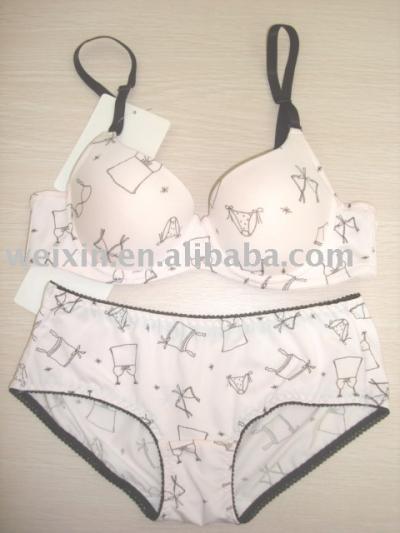 bra and panty (bra and panty)