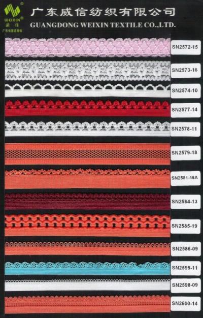 elastic webbing and lace (elastic webbing and lace)