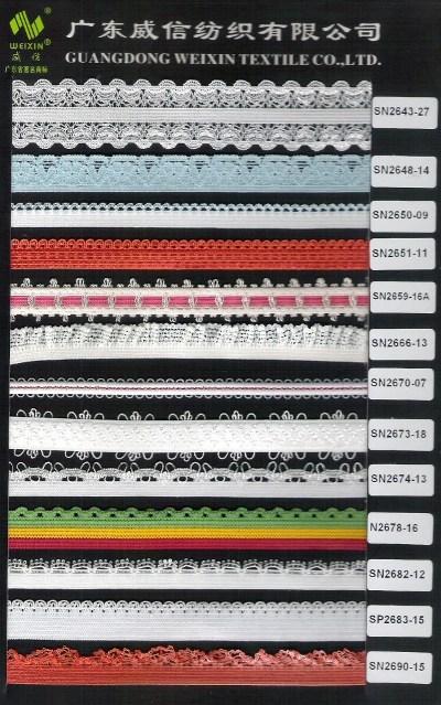 elastic webbing and lace (elastic webbing and lace)