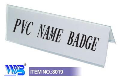 Name badge (Nom du badge)