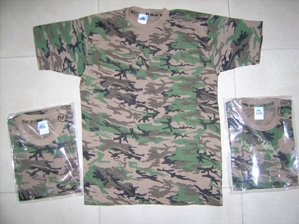 100% cotton Military Tye Design T-shirt