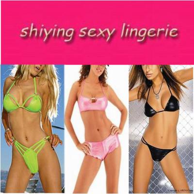 Sexy shiny pvc lingerie %26 Beachwear (Lingerie Sexy shiny% PVC 26 Beachwear)