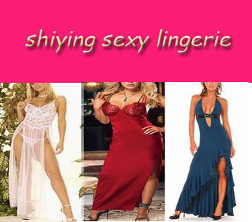 long gown lingerie (long gown lingerie)