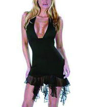 Chiffon Dress / Sexy Clubwear (Chiffon Dress / Sexy Clubwear)