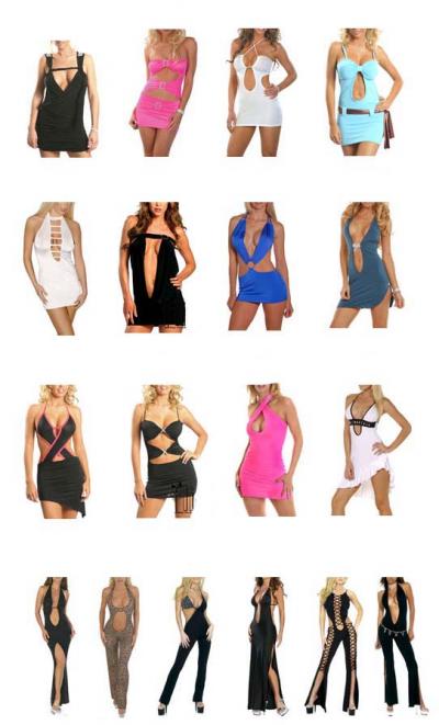 Sexy Club Wear / Dress / Skirt / Top / Catsuit (Sexy Club Wear / Kleid / Rock / Top / Catsuit)