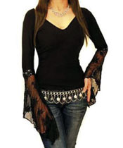 Ladies` Fashion Top / Blouse / Sexy Club Wear ("Ladies Fashion Top / Bluse / Sexy Club Wear)