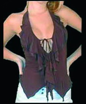 Ladies` Fashion Top / Blouse / Sexy Club Wear ("Ladies Fashion Top / Bluse / Sexy Club Wear)