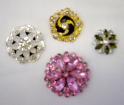 Rhinestone button (Strass-Taste)