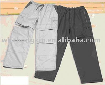 Men`s Zipper Off Pants (MEN `S Zipper Off Брюки)