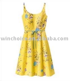 ladie`s cotton dress