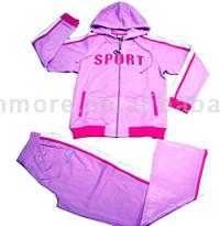 Girl`s Jogging Suit (Girl`s Jogging Suit)