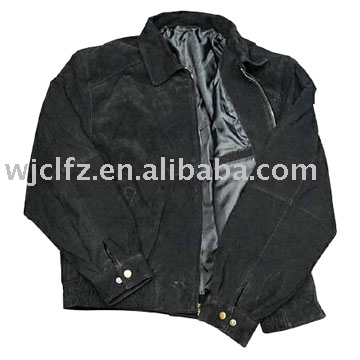 Men`s Suede Leather Jacket (MEN `S замша куртка)