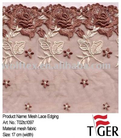 Embroidery Tulle lace (Stickerei Tüll)