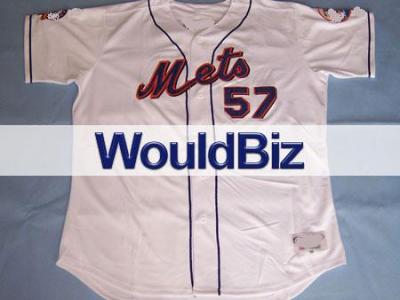 2008 newest #57 Santana from new York mets jersey (2008 newest #57 Santana from new York mets jersey)