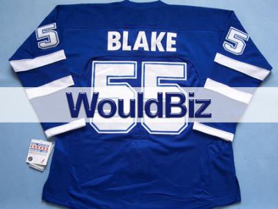 BLAKE #55 from Toronto Maple Leafs blue Jersey (BLAKE # 55 von Toronto Maple Leafs Jersey blau)