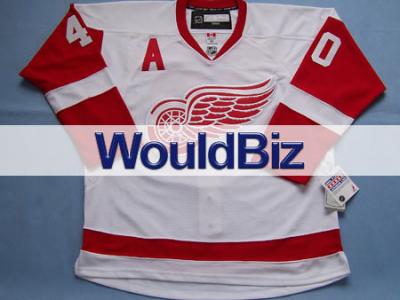 #40 Henrik ZETTERBERG from Detroit Red Wings Hockey Jersey (# 40 от Хенрик Зеттерберг Детройт Ред Уингз хоккей Джерси)